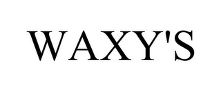 WAXY'S