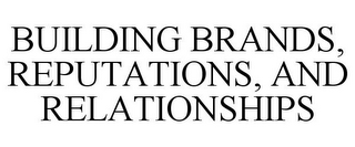 BUILDING BRANDS, REPUTATIONS, AND RELATIONSHIPS