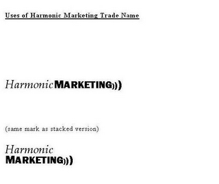 HARMONIC MARKETING