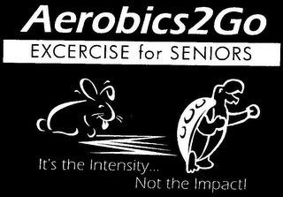 AEROBICS2GO EXERCISE FOR SENIORS IT'S THE INTENSITY... NOT THE IMPACT!