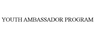 YOUTH AMBASSADOR PROGRAM