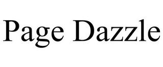 PAGE DAZZLE