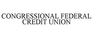 CONGRESSIONAL FEDERAL CREDIT UNION