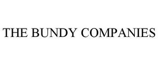 THE BUNDY COMPANIES