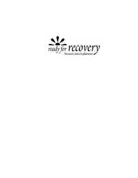 READY FOR RECOVERY BREAST CANCER PLANNER