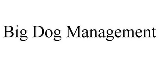 BIG DOG MANAGEMENT