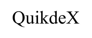 QUIKDEX