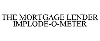 THE MORTGAGE LENDER IMPLODE-O-METER