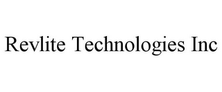 REVLITE TECHNOLOGIES INC