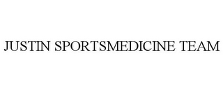 JUSTIN SPORTSMEDICINE TEAM