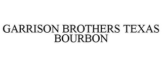 GARRISON BROTHERS TEXAS BOURBON