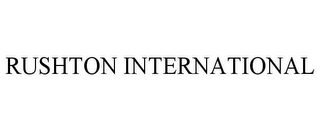 RUSHTON INTERNATIONAL