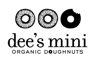 DEE'S MINI ORGANIC D UGHNUTS