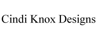 CINDI KNOX DESIGNS