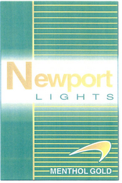 NEWPORT LIGHTS MENTHOL GOLD