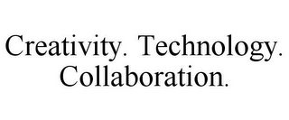 CREATIVITY. TECHNOLOGY. COLLABORATION.