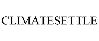 CLIMATESETTLE
