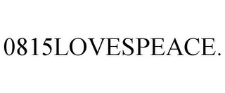 0815LOVESPEACE.