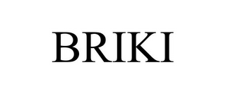 BRIKI