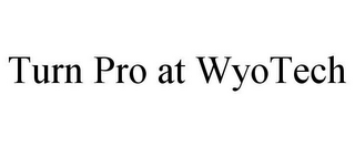 TURN PRO AT WYOTECH