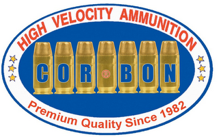 COR BON HIGH VELOCITY AMMUNITION PREMIUM QUALITY SINCE 1982