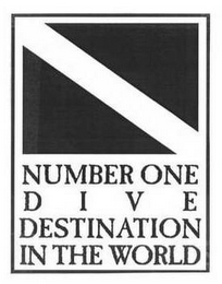 NUMBER ONE D I V E DESTINATION IN THE WORLD