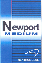 NEWPORT MEDIUM MENTHOL BLUE