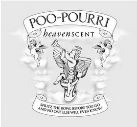 POO-POURRI HEAVENSCENT SPRITZ THE BOWL BEFORE YOU GO AND NO ONE ELSE WILL EVER KNOW