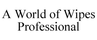 A WORLD OF WIPES PROFESSIONAL