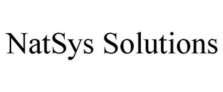 NATSYS SOLUTIONS