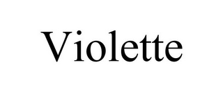 VIOLETTE