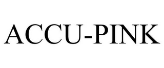 ACCU-PINK