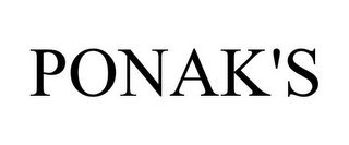 PONAK'S