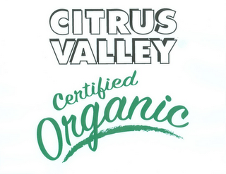 CITRUS VALLEY CERTIFIED ORGANIC