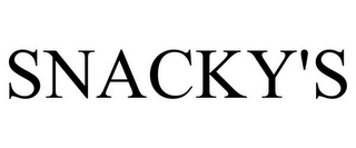 SNACKY'S