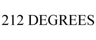 212 DEGREES
