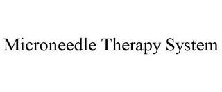 MICRONEEDLE THERAPY SYSTEM