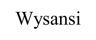 WYSANSI