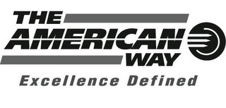 THE AMERICAN WAY EXCELLENCE DEFINED