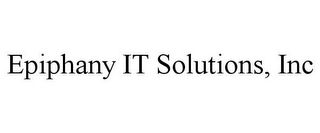 EPIPHANY IT SOLUTIONS, INC