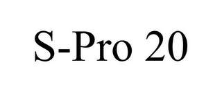 S-PRO 20