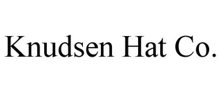 KNUDSEN HAT CO.