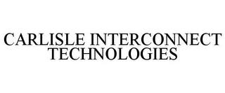 CARLISLE INTERCONNECT TECHNOLOGIES