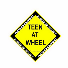 PLEASE BE PATIENT PLEASE BE PATIENT PLEASE BE PATIENT PLEASE BE PATIENT TEEN AT WHEEL TEENATWHEEL.COM