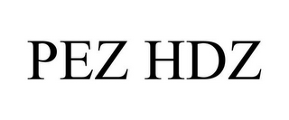 PEZ HDZ