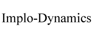IMPLO-DYNAMICS