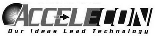 ACCELECON OUR IDEAS LEAD TECHNOLOGY