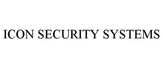 ICON SECURITY SYSTEMS