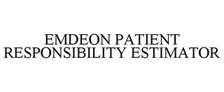 EMDEON PATIENT RESPONSIBILITY ESTIMATOR