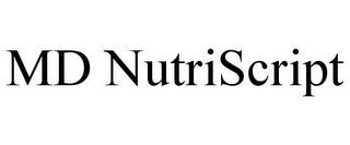 MD NUTRISCRIPT